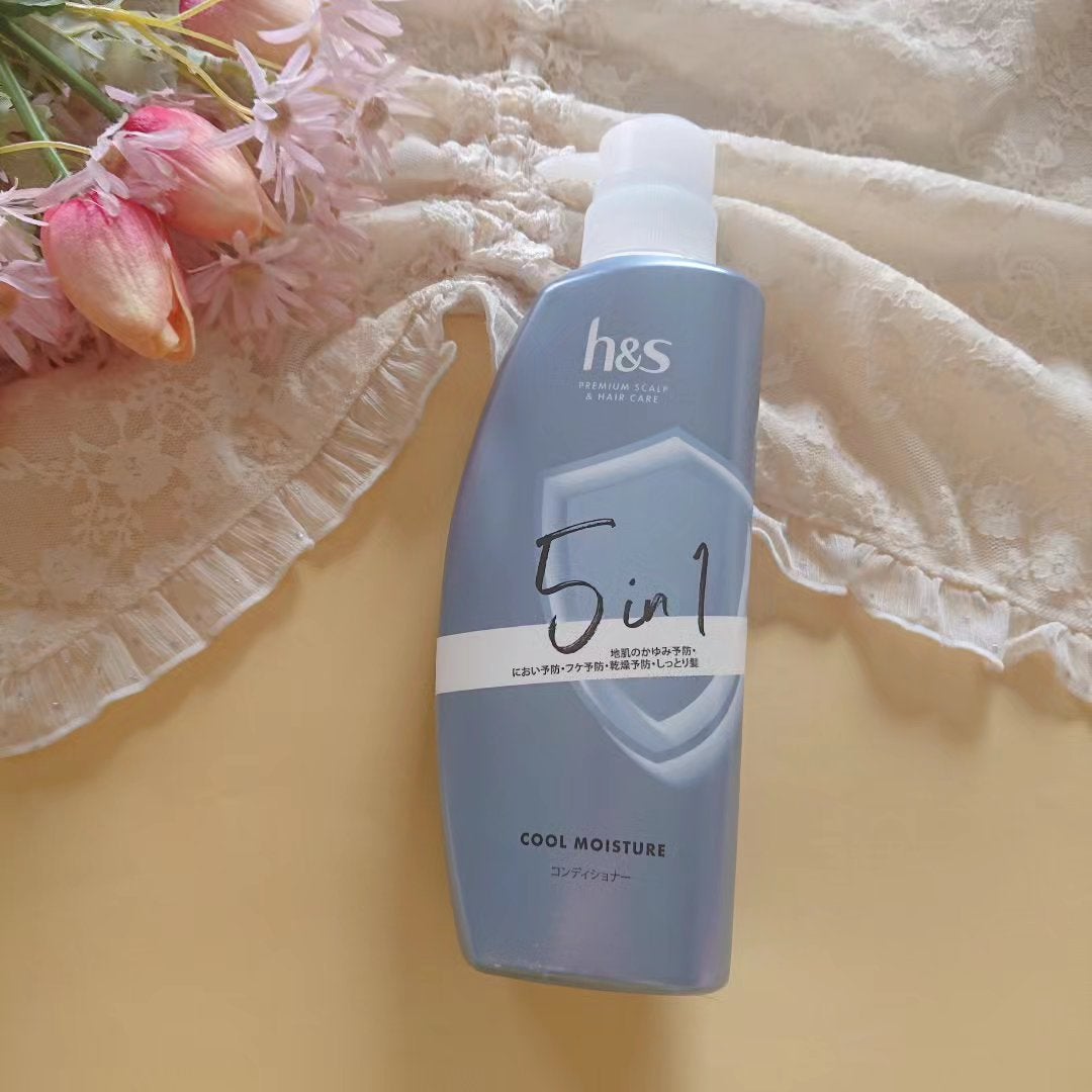 5in1クールモイスチャーシャンプー/コンディショナー/h&s/市販シャンプーを使ったクチコミ(4枚目)