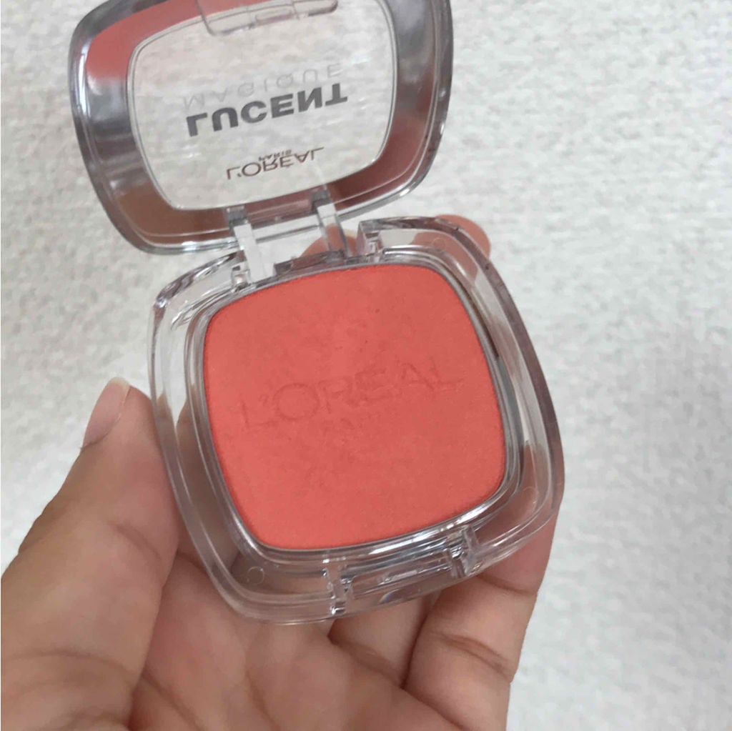 ルーセントマジック パウダーブラッシュ/ロレアル パリ/パウダーチークを使ったクチコミ(2枚目)