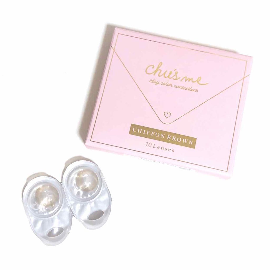 Chu's me 1day/Chu's me/ワンデー（１DAY）カラコンを使ったクチコミ（1枚目）