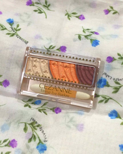 トーンアップアイシャドウ/CEZANNE/アイシャドウパレットを使ったクチコミ(1枚目)