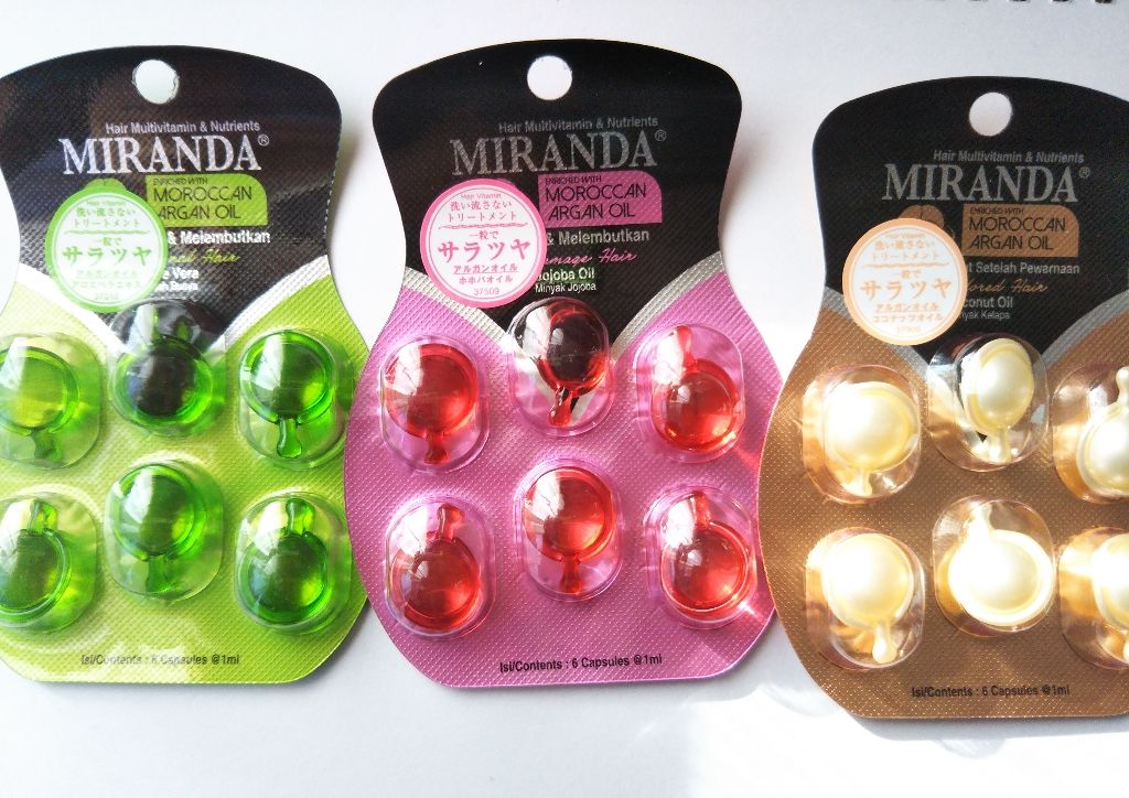 ヘアビタミン カラーケアヘアオイル/MIRANDA/ヘアオイルを使ったクチコミ(1枚目)