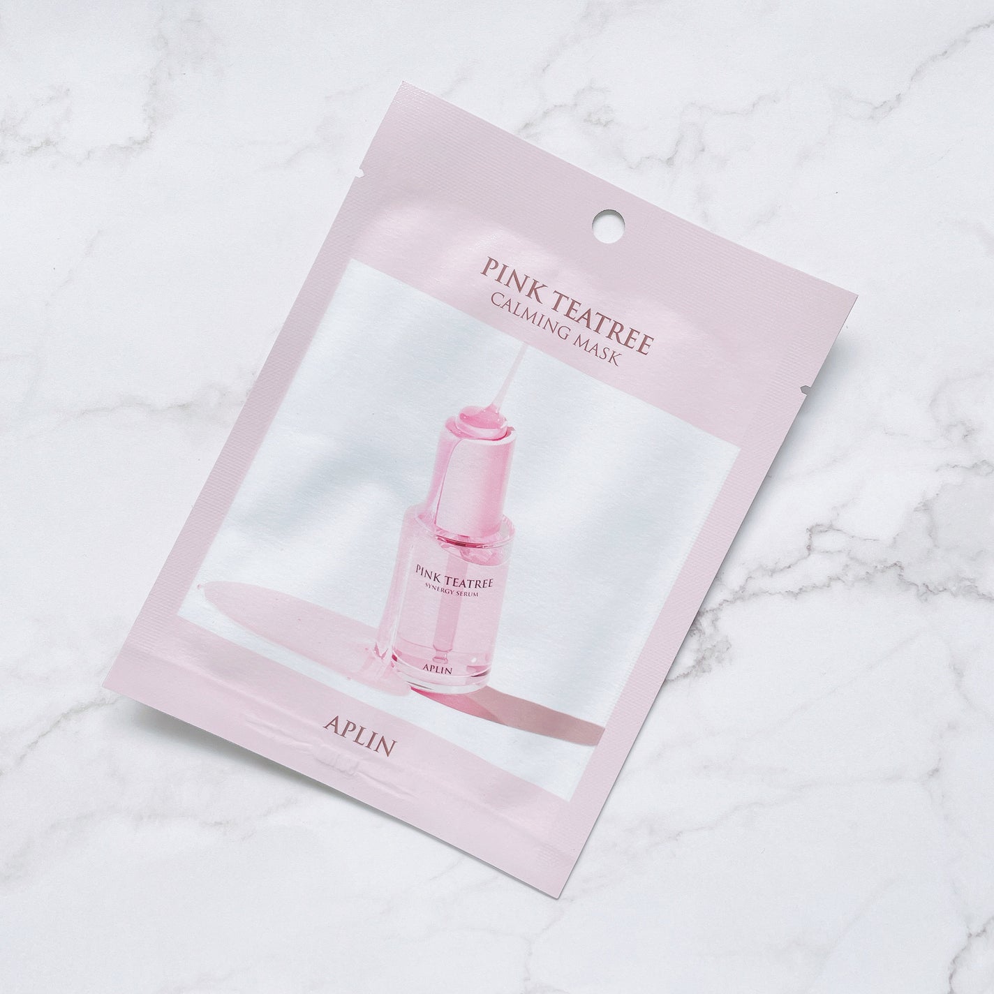 ピンクティーツリーマスクパック/APLIN/シートマスク・パックを使ったクチコミ(4枚目)