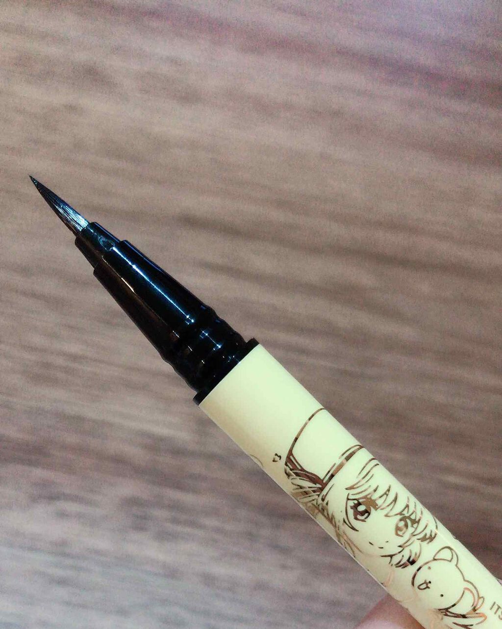 リアルラスティングアイライナー24hWP/K-パレット/リキッドアイライナーを使ったクチコミ(2枚目)