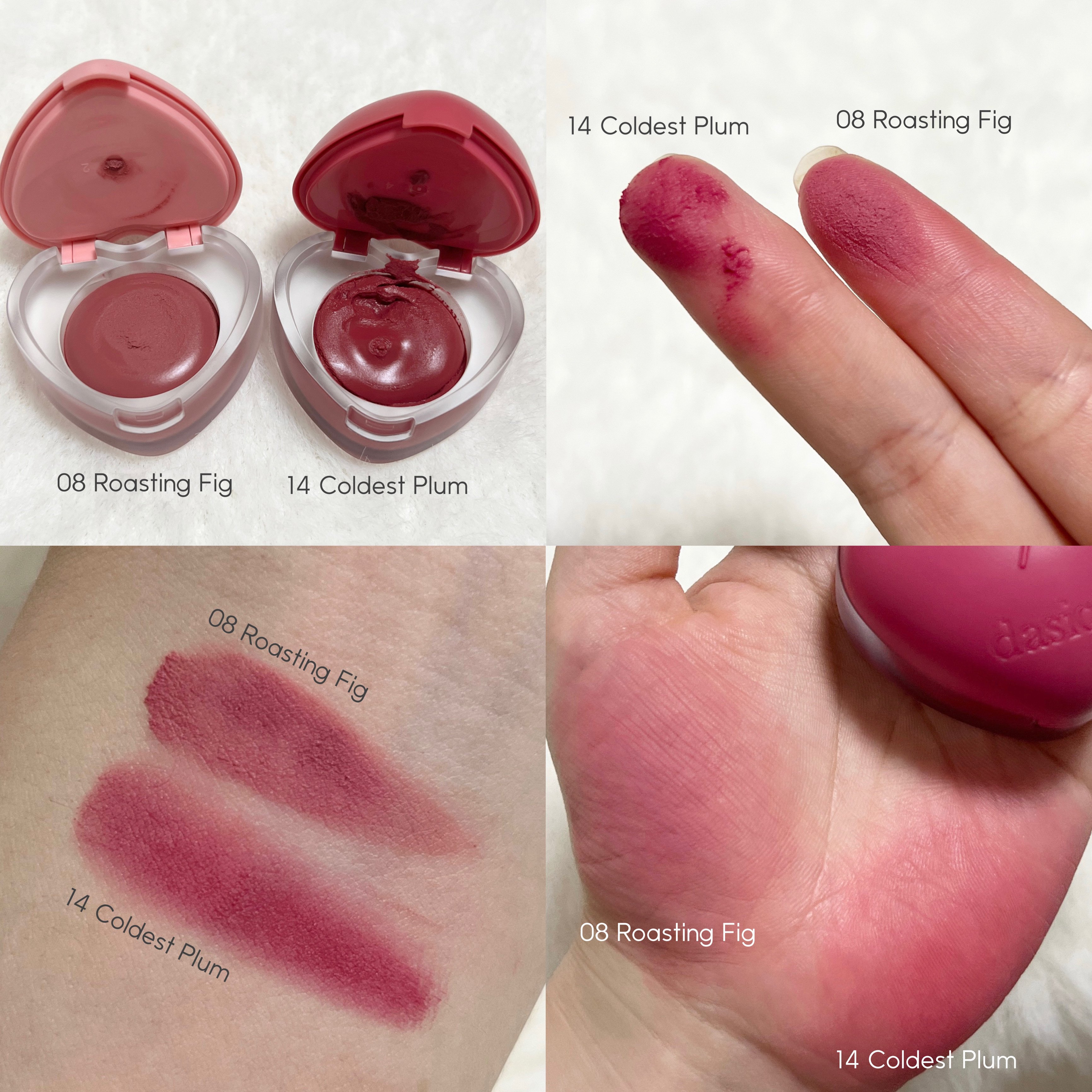 スフレカラーポット/dasique/口紅を使ったクチコミ（3枚目）