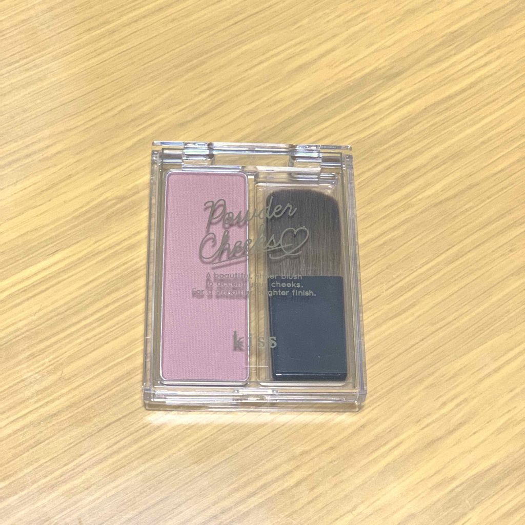 パウダーチークス/KiSS/パウダーチークを使ったクチコミ（1枚目）