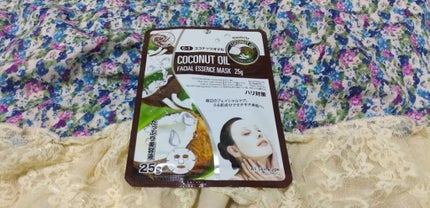 フェイシャルエッセンスマスク ココナッツオイル/MITOMO/シートマスク・パックを使ったクチコミ(1枚目)