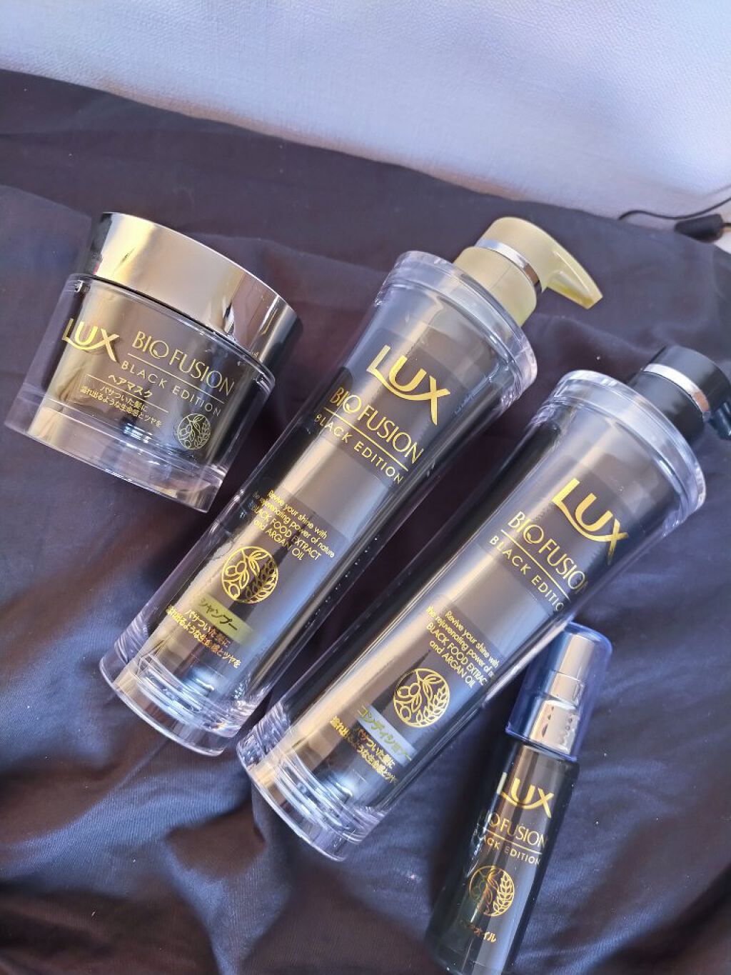 バイオフュージョン ブラックエディション/LUX/市販シャンプーを使ったクチコミ（1枚目）