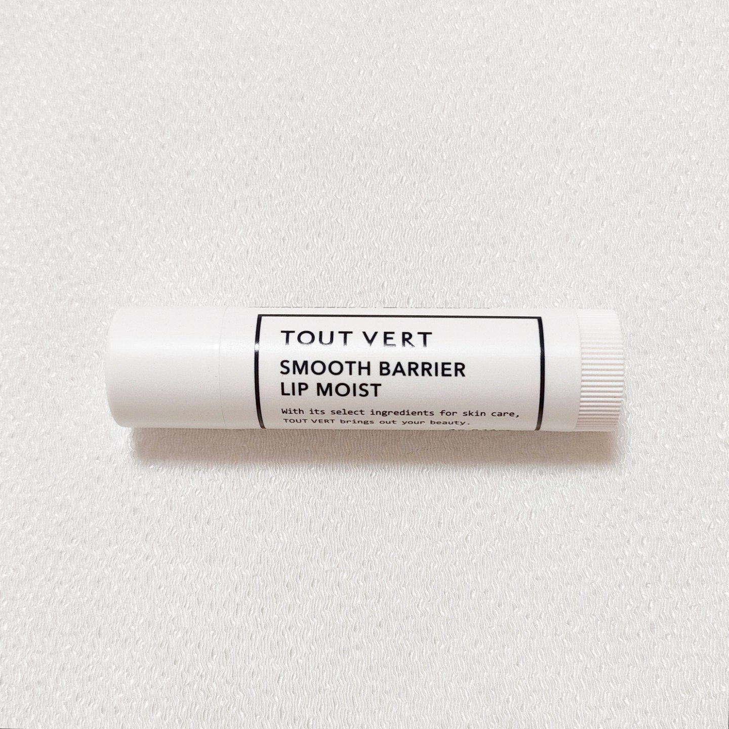 スムースバリアリップ モイスト/TOUT VERT/リップケアを使ったクチコミ（1枚目）