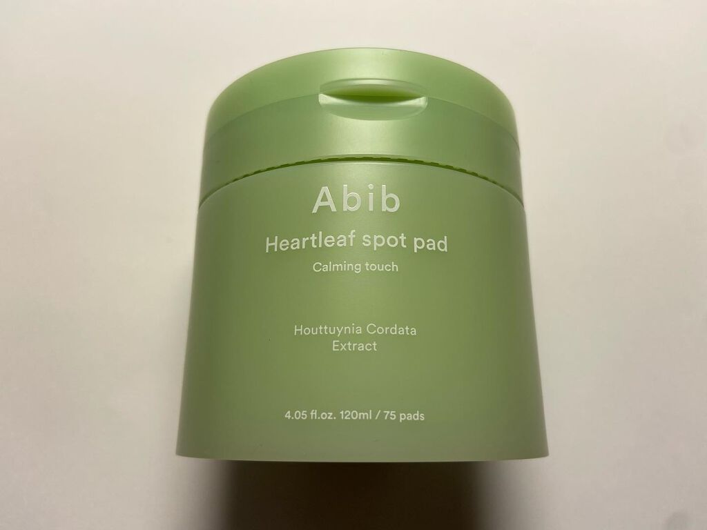 ドクダミカーミングタッチスポットパッド/Abib /トナーパッドを使ったクチコミ(2枚目)