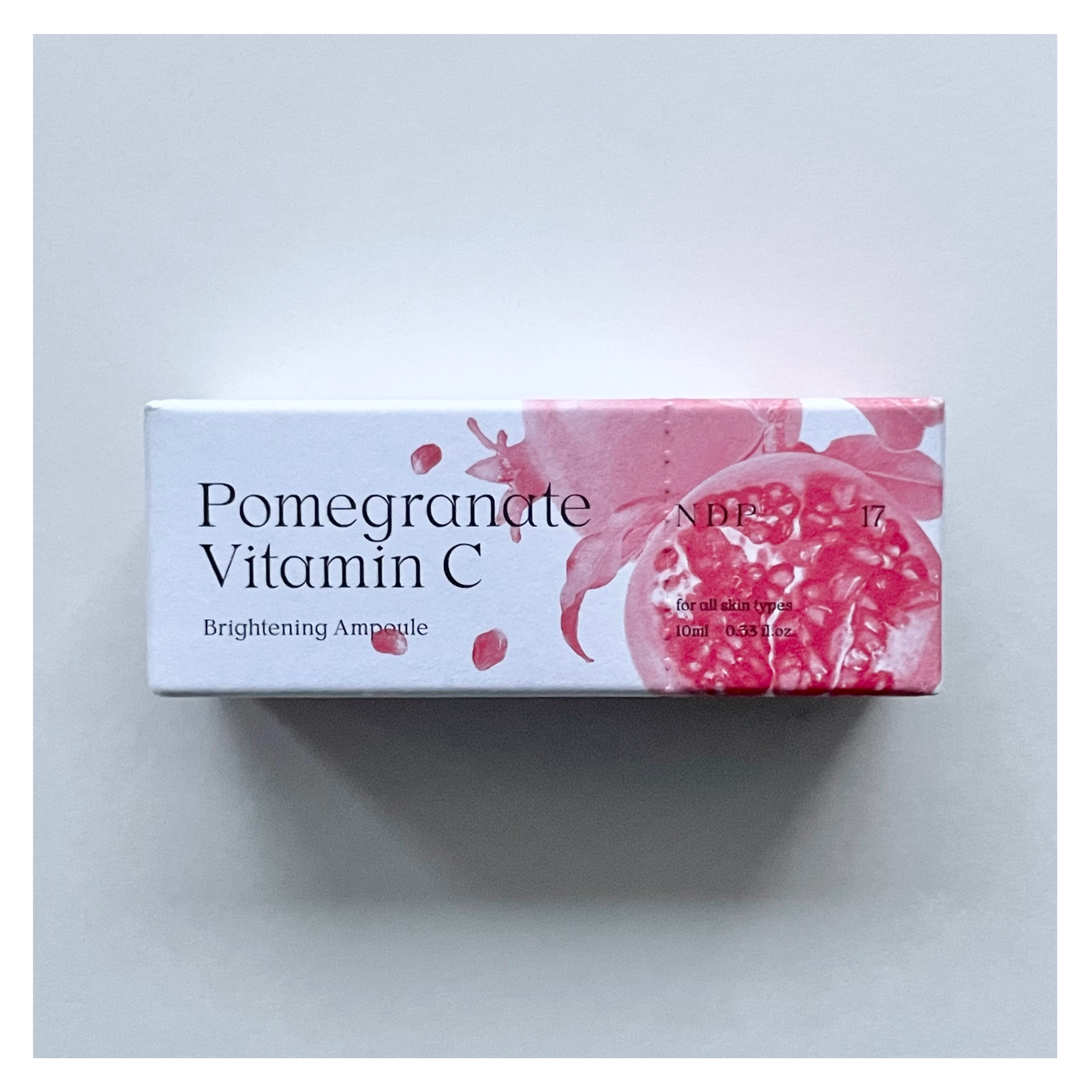 ザクロビタミンC美白アンプル/NATURAL DERMA PROJECT/美容液を使ったクチコミ（2枚目）