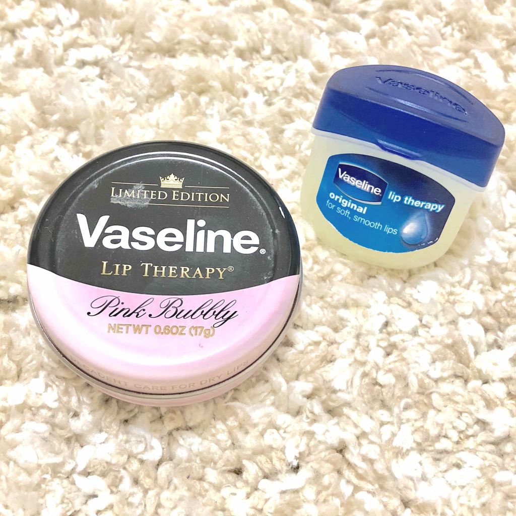 リップ スパークリングピンク/ヴァセリン/リップケアを使ったクチコミ（1枚目）