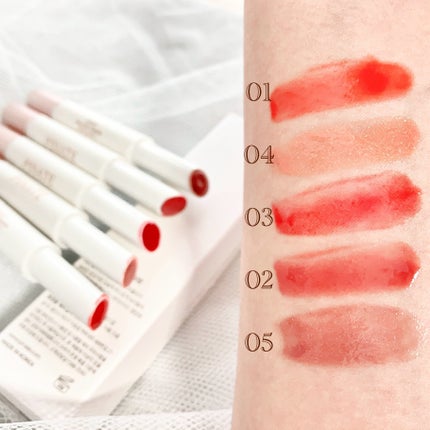 ベアグローペプチドメルティングバーム/PINATE/口紅を使ったクチコミ(8枚目)