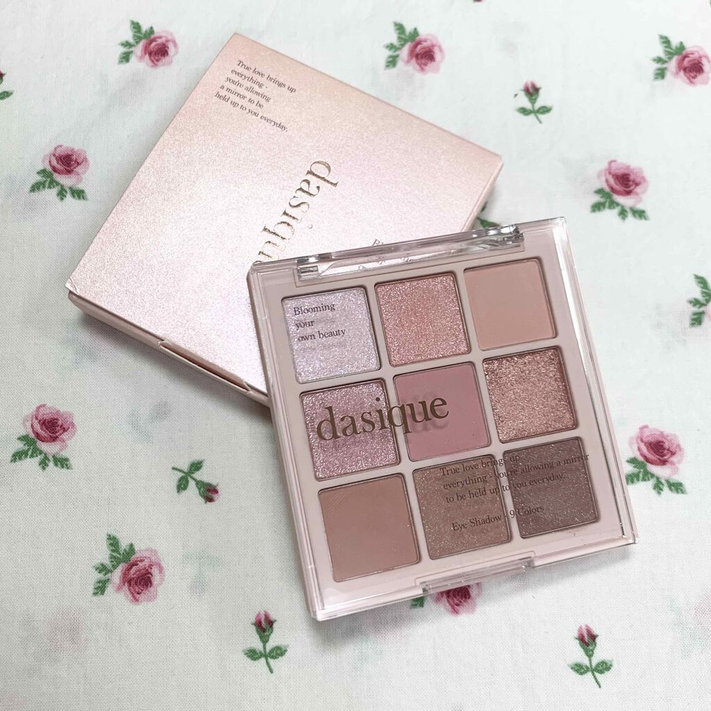 シャドウパレット/dasique/アイシャドウパレットを使ったクチコミ（1枚目）