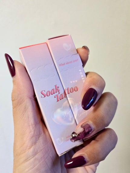 Soak Tattoo Tint/フォレンコス/リップグロスを使ったクチコミ(2枚目)