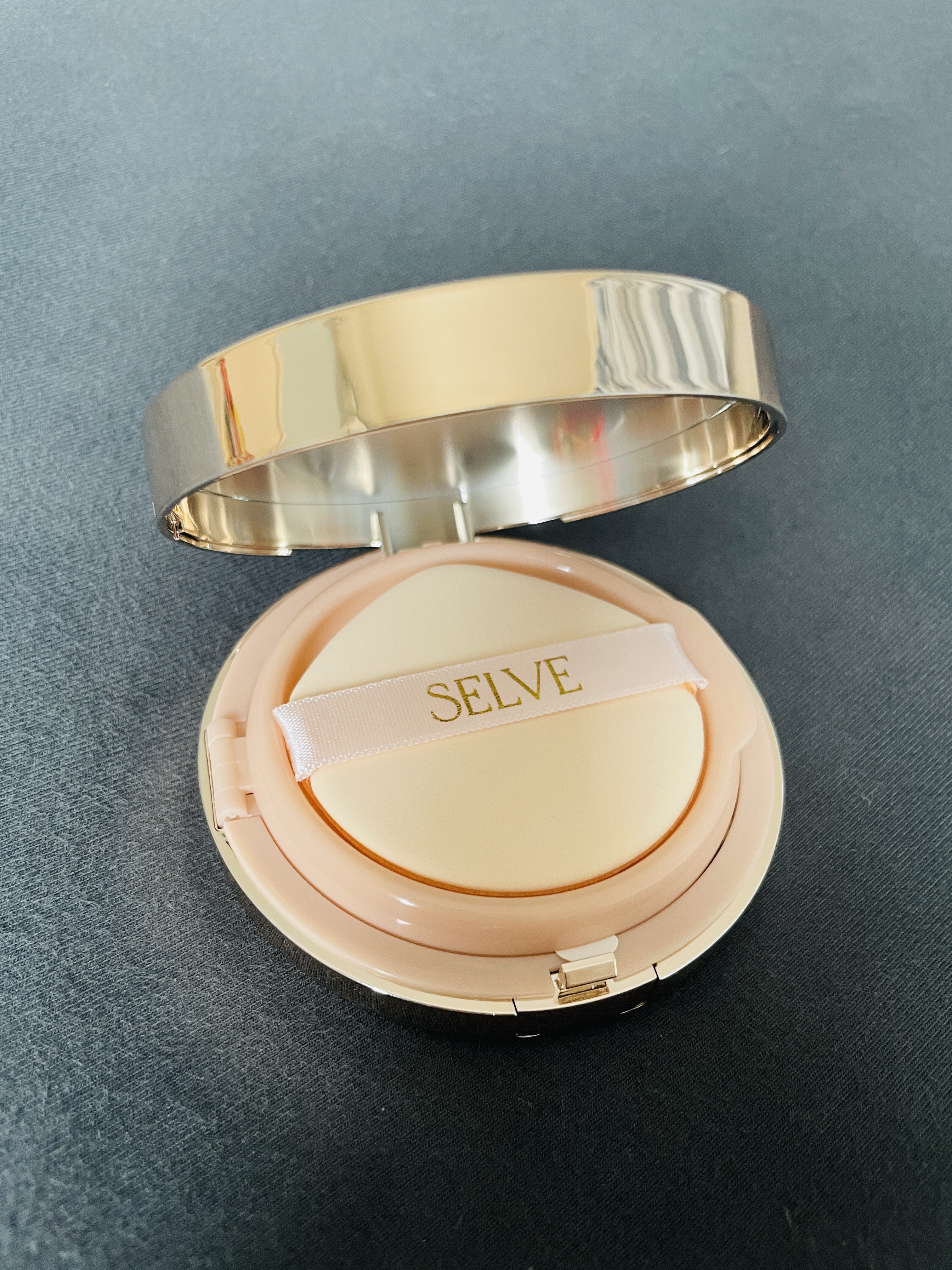 ピュアポリッシュクッションファンデーション 21 ナチュラル/SELVE/クッションファンデーションを使ったクチコミ（2枚目）