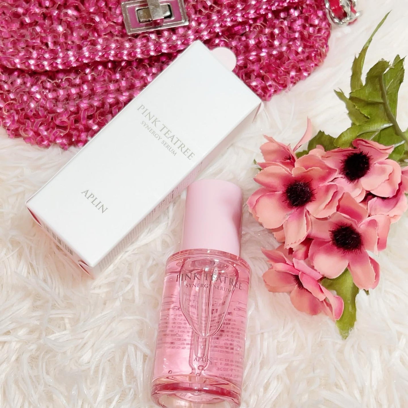 ピンクティーツリーシナジーセラム/APLIN/美容液を使ったクチコミ(1枚目)