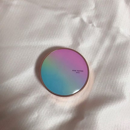 ピンクティーツリーカバークッション/APLIN/クッションファンデーションを使ったクチコミ(2枚目)