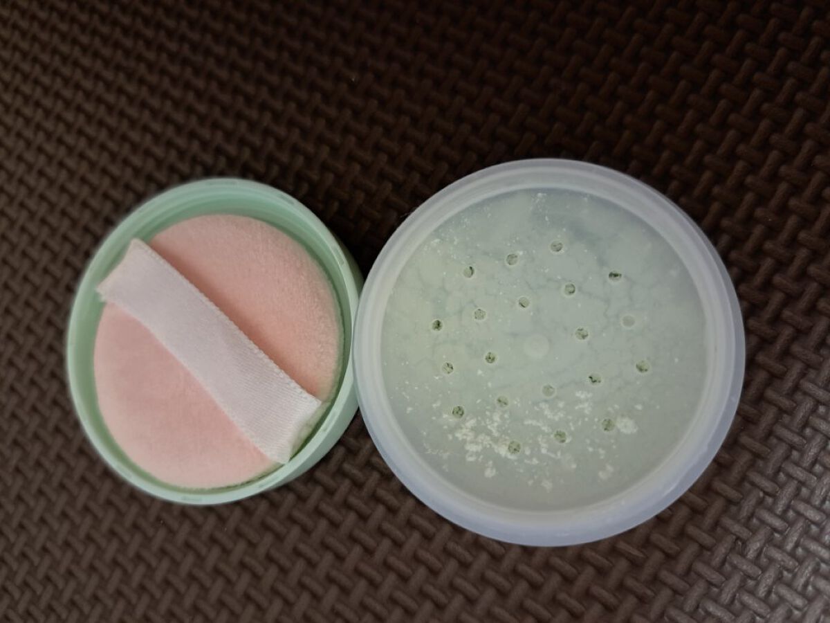 オイルブロックミネラルパウダー/キャンメイク/ルースパウダーを使ったクチコミ（2枚目）