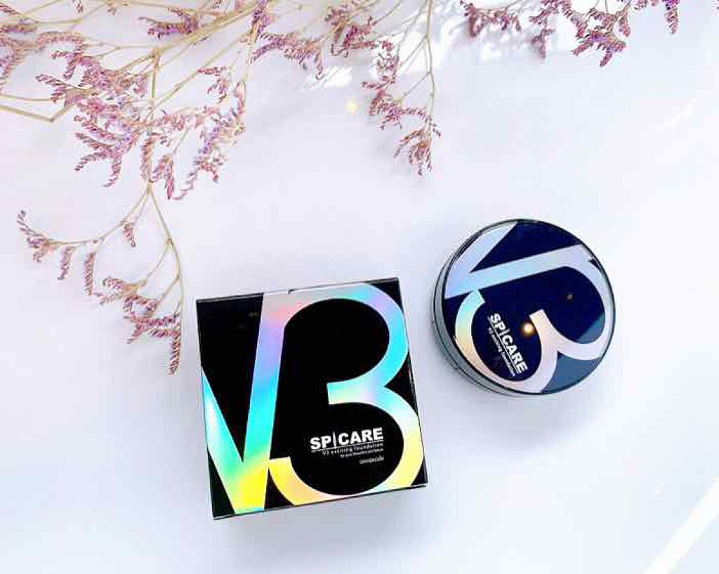 V3 エキサイティングファンデーション/SPICARE/クッションファンデーションを使ったクチコミ（1枚目）