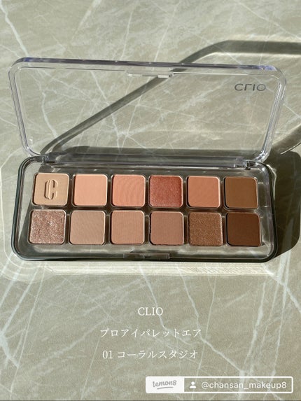 プロ アイ パレット エアー/CLIO/アイシャドウパレットを使ったクチコミ(2枚目)