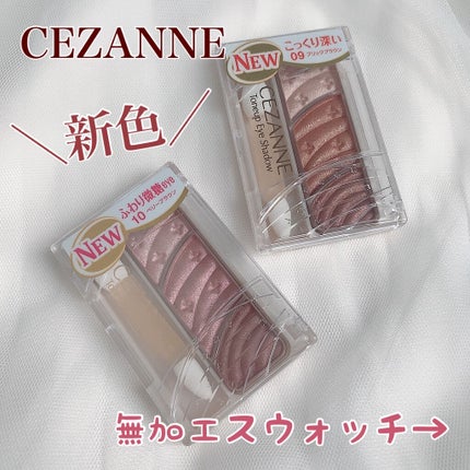 トーンアップアイシャドウ/CEZANNE/アイシャドウパレットを使ったクチコミ(1枚目)