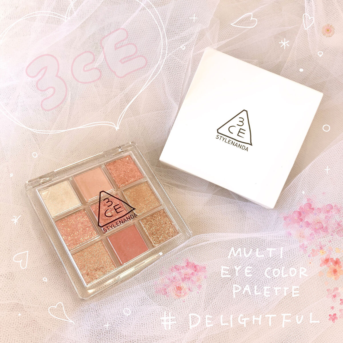 3CE マルチアイカラーパレット/3CE/アイシャドウパレットを使ったクチコミ（1枚目）