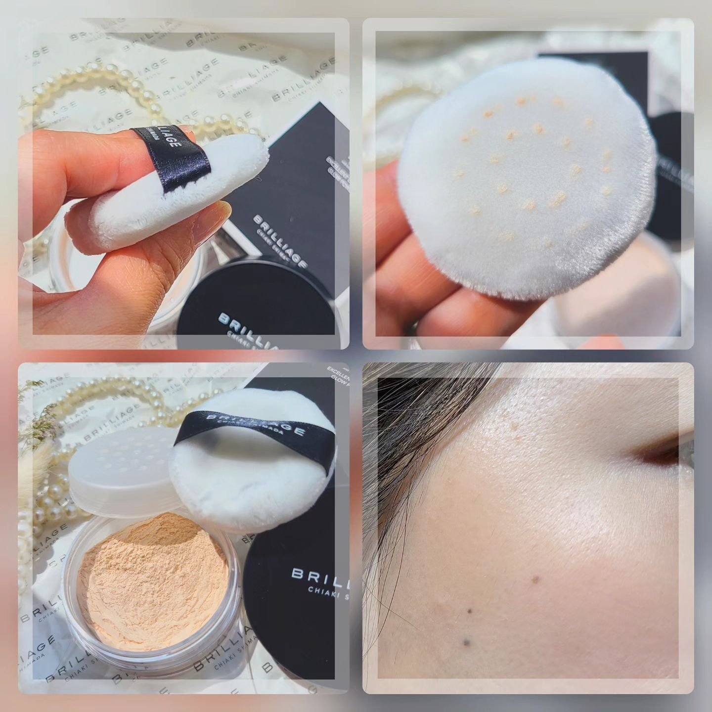 エクセレント ルミナス グロウパウダー /ブリリアージュ/ルースパウダーを使ったクチコミ（2枚目）