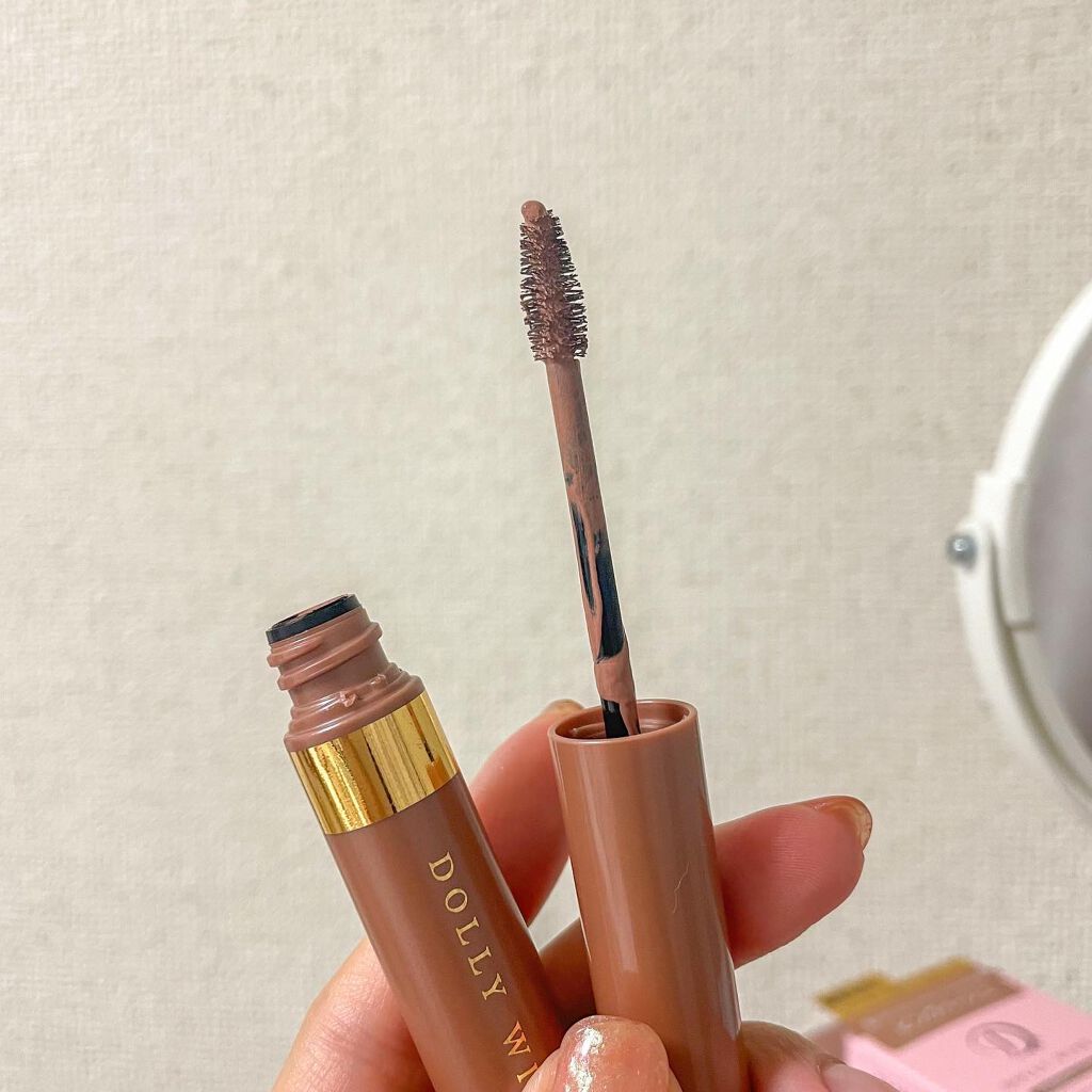 アイブロウフィルター 01 ピンクべージュ/ドーリーウインク/眉マスカラを使ったクチコミ（2枚目）