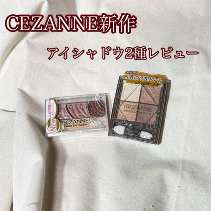 トーンアップアイシャドウ/CEZANNE/アイシャドウパレットを使ったクチコミ(1枚目)