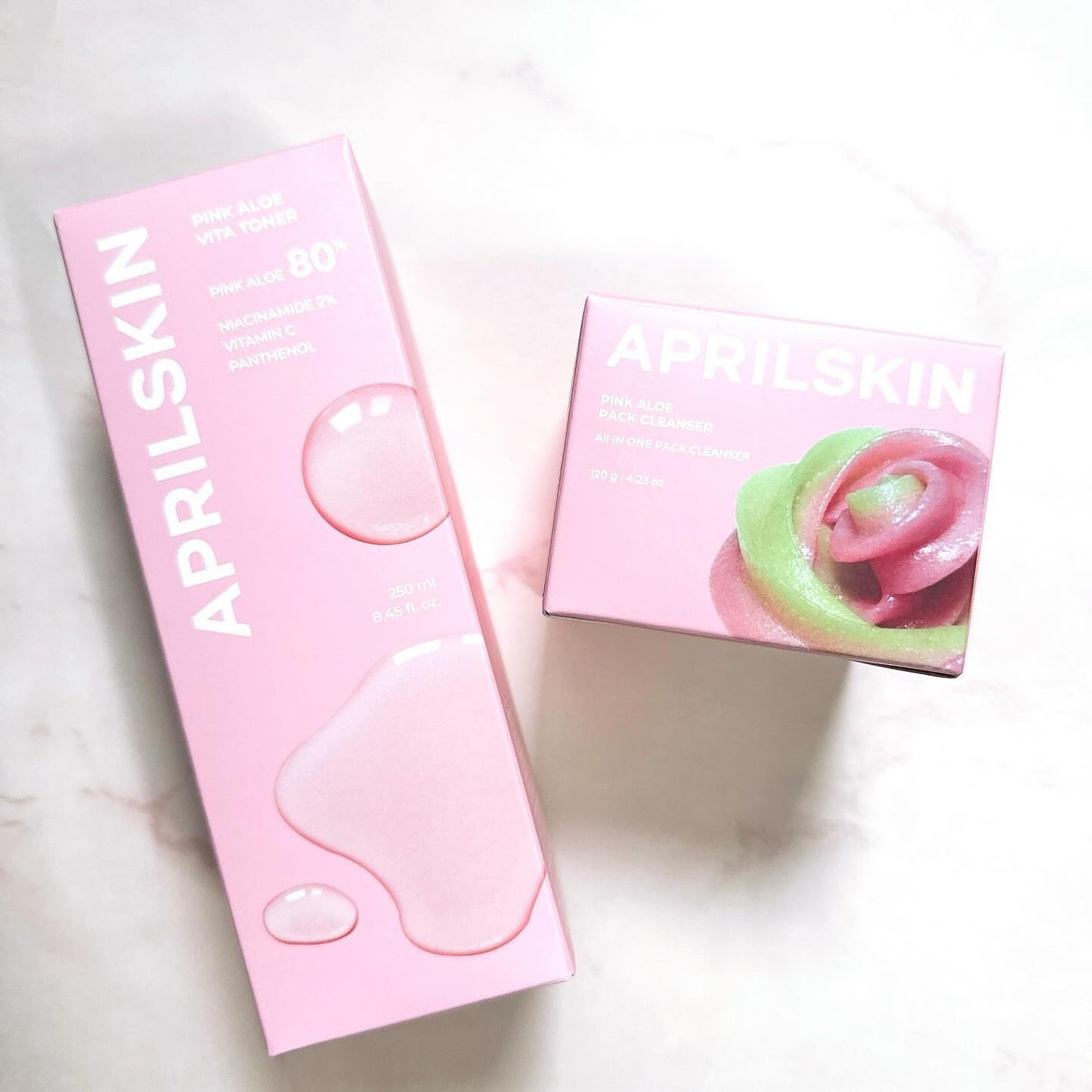 ピンクアロエメレンゲクレンザー/APRILSKIN/その他洗顔料を使ったクチコミ(9枚目)