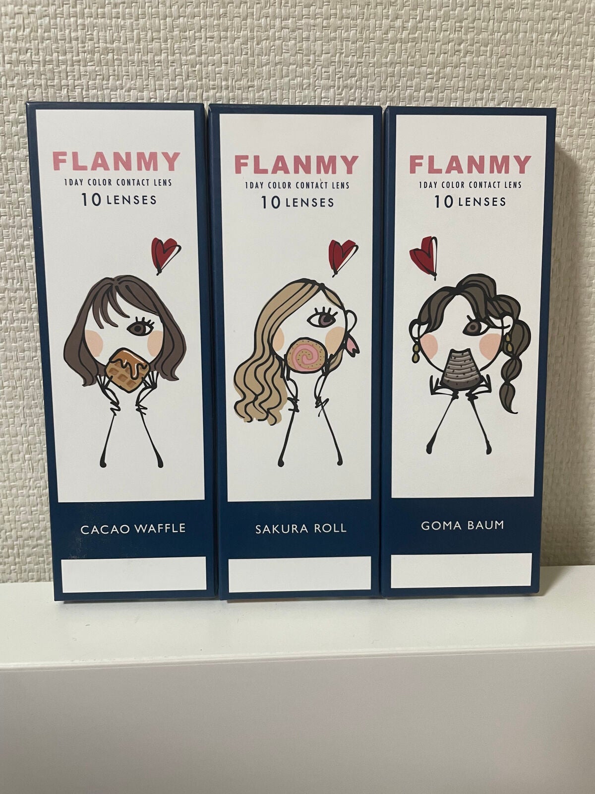 FLANMY 1day/FLANMY/ワンデー(1DAY)カラコンを使ったクチコミ(1枚目)