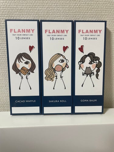 FLANMY 1day（10枚/30枚）/FLANMY/ワンデー（１DAY）カラコンを使ったクチコミ（1枚目）