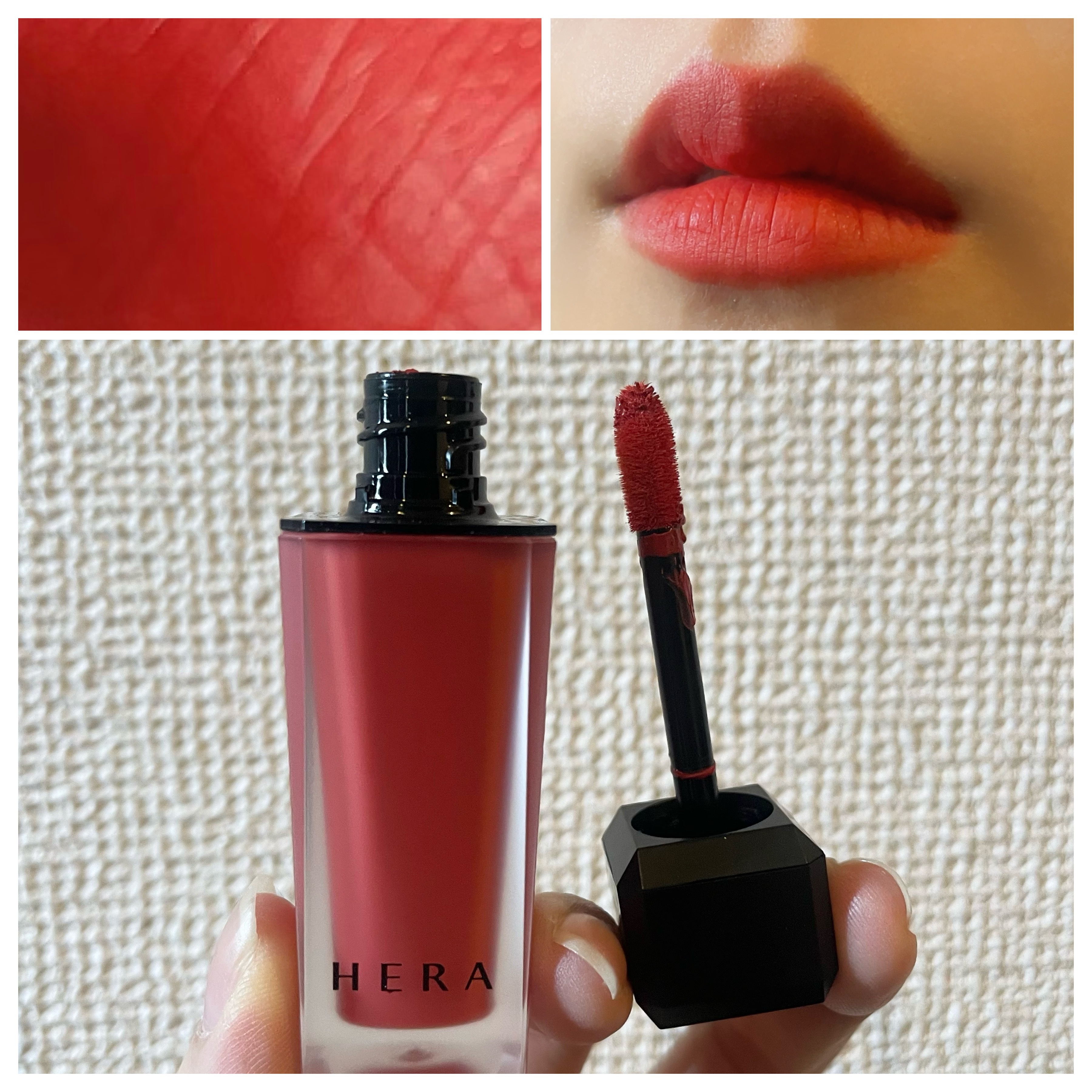 センシュアル パウダーマット リキッド N/HERA/口紅を使ったクチコミ（2枚目）