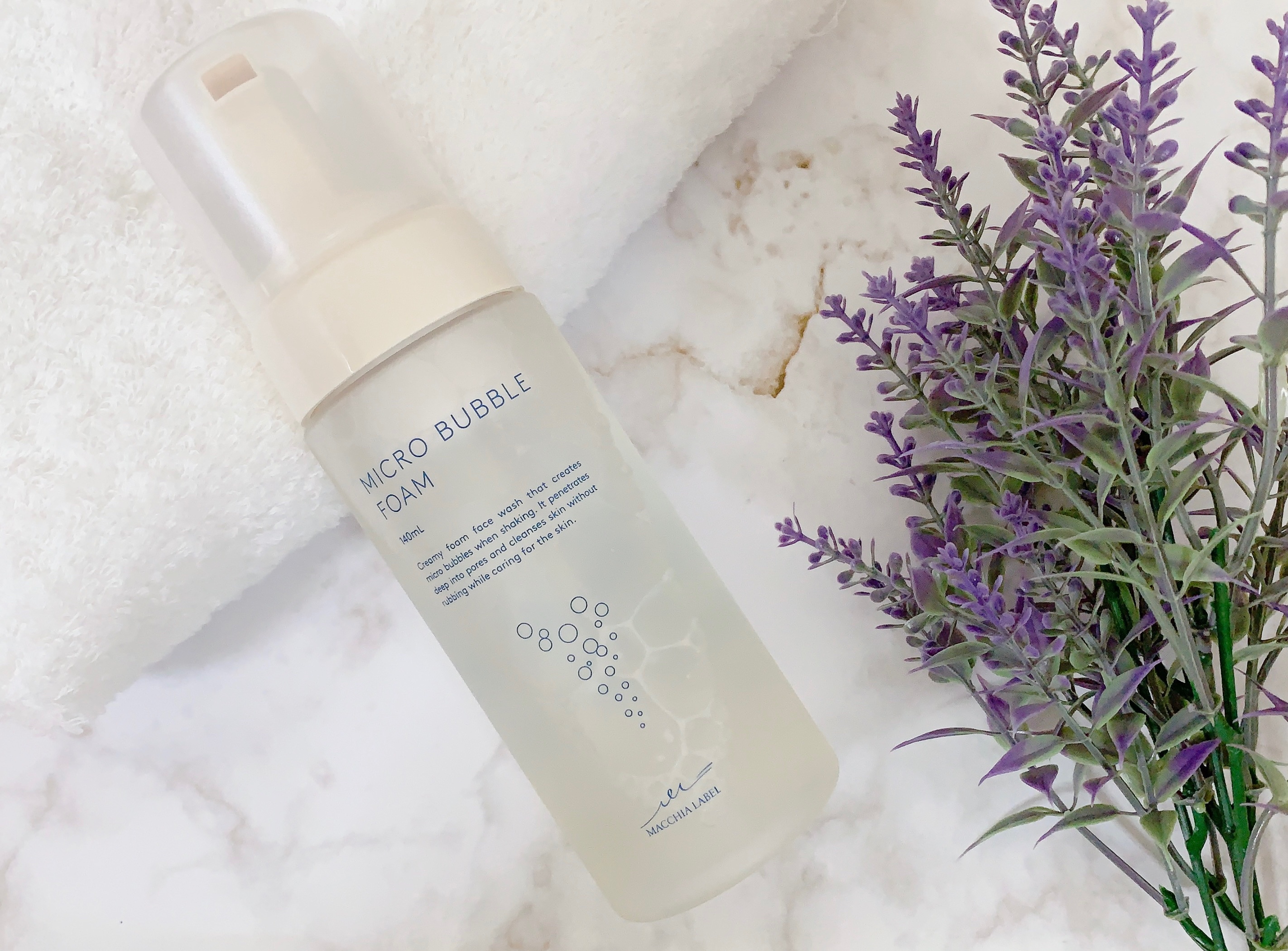 マイクロバブルフォーム/Macchia Label/泡洗顔を使ったクチコミ（2枚目）