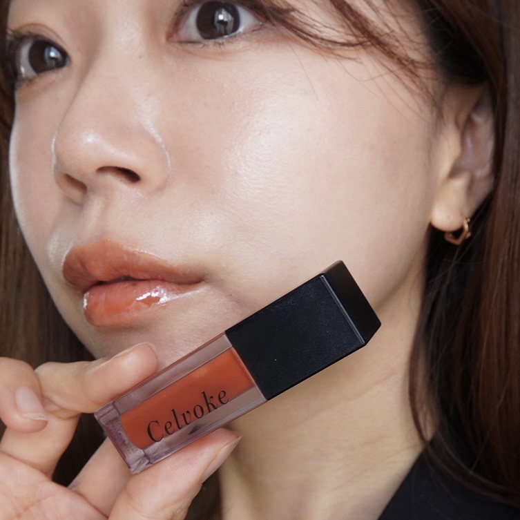 セルヴォーク モイステン リップドロップ/Celvoke/リップグロスを使ったクチコミ（3枚目）