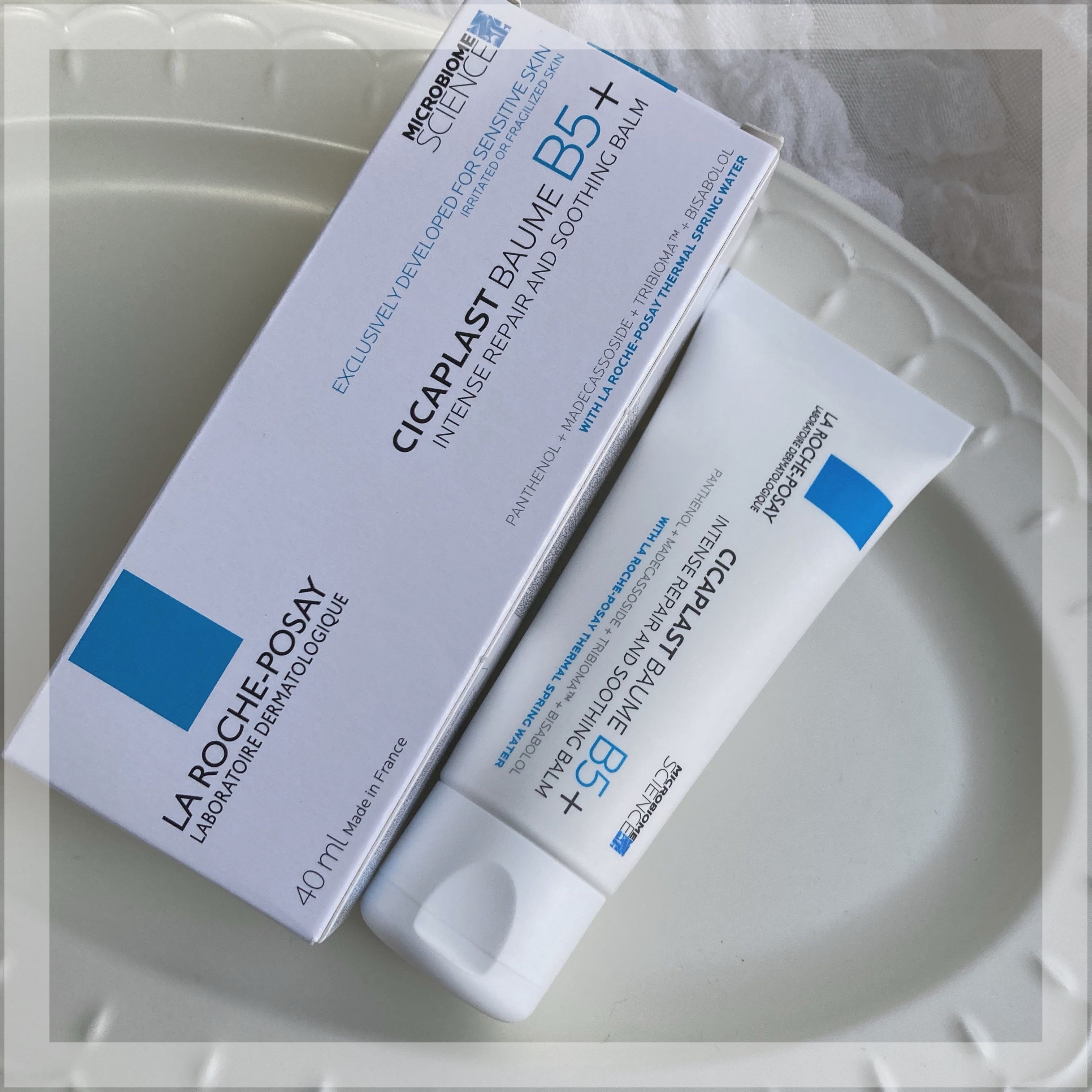 シカプラスト リペアクリーム B5+	/ラ ロッシュ ポゼ/フェイスクリームを使ったクチコミ（1枚目）