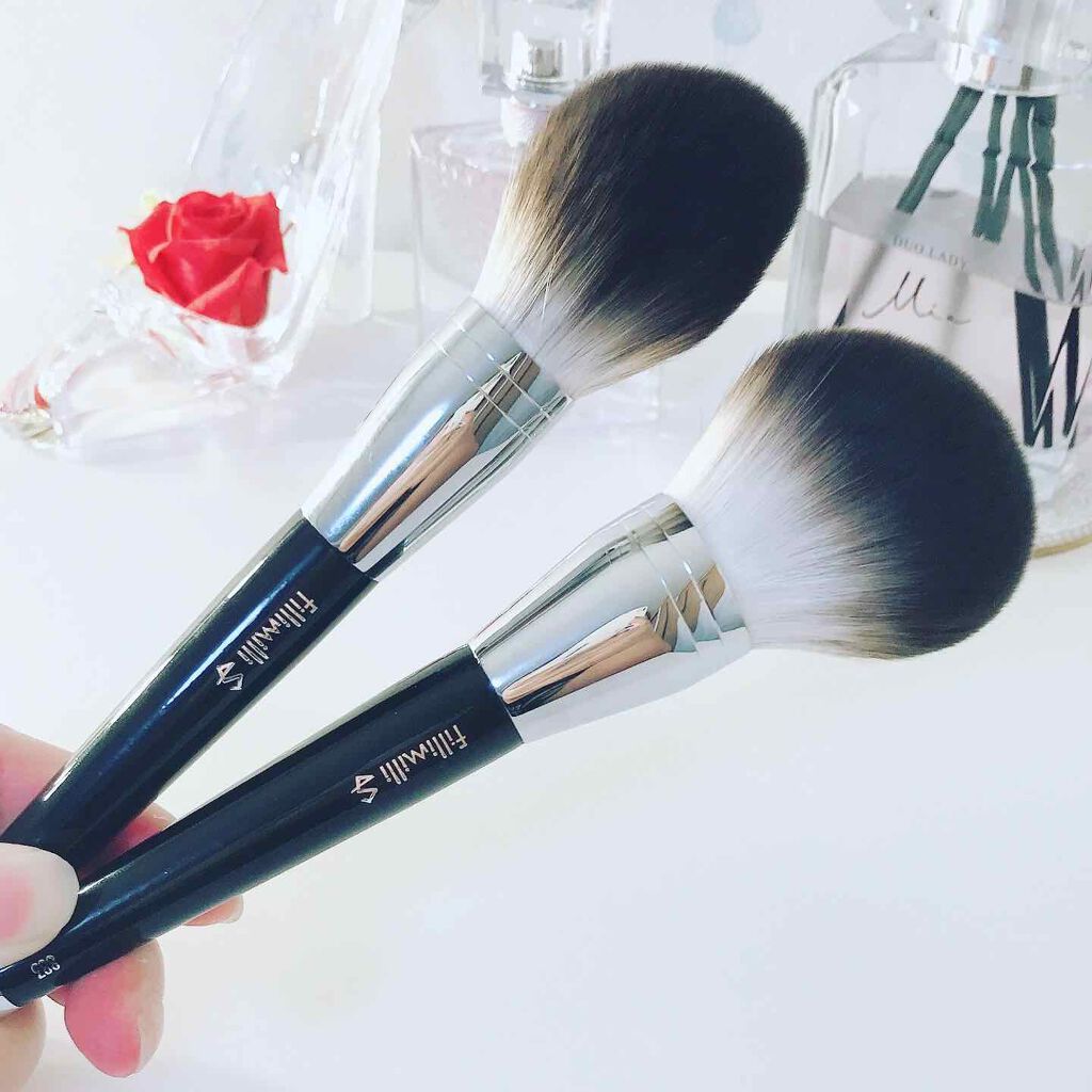 Sシルキーパウダーブラシ (M)882/fillimilli/メイクブラシを使ったクチコミ(2枚目)