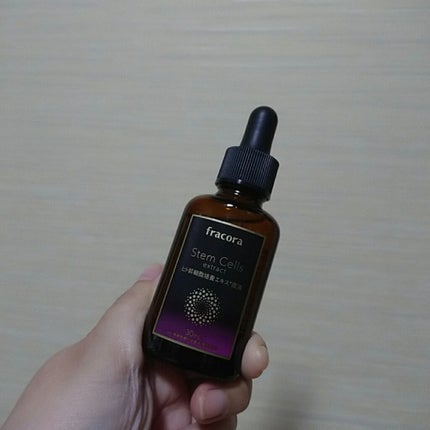ヒト幹細胞培養エキス原液/fracora/美容液を使ったクチコミ(1枚目)