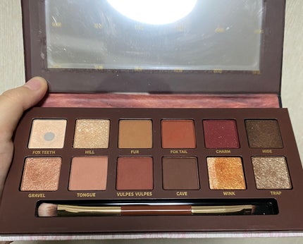 エクスプローラ12色 動物アイシャドウパレット/PERFECT DIARY/アイシャドウパレットを使ったクチコミ(4枚目)