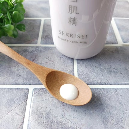 クリアウェルネス モイストリペア ミルク/雪肌精/乳液を使ったクチコミ(4枚目)