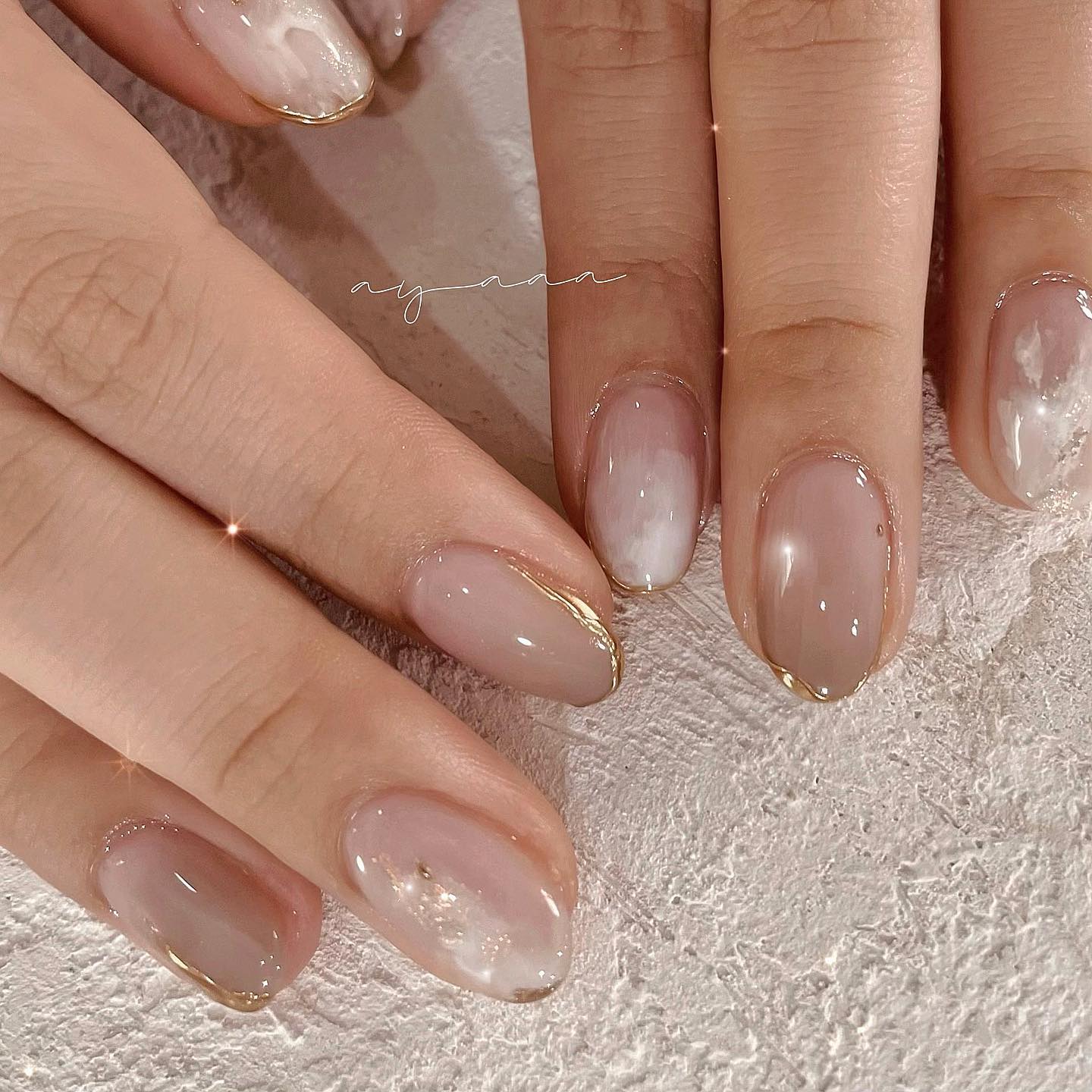 #クリスマスネイルのネイルデザイン