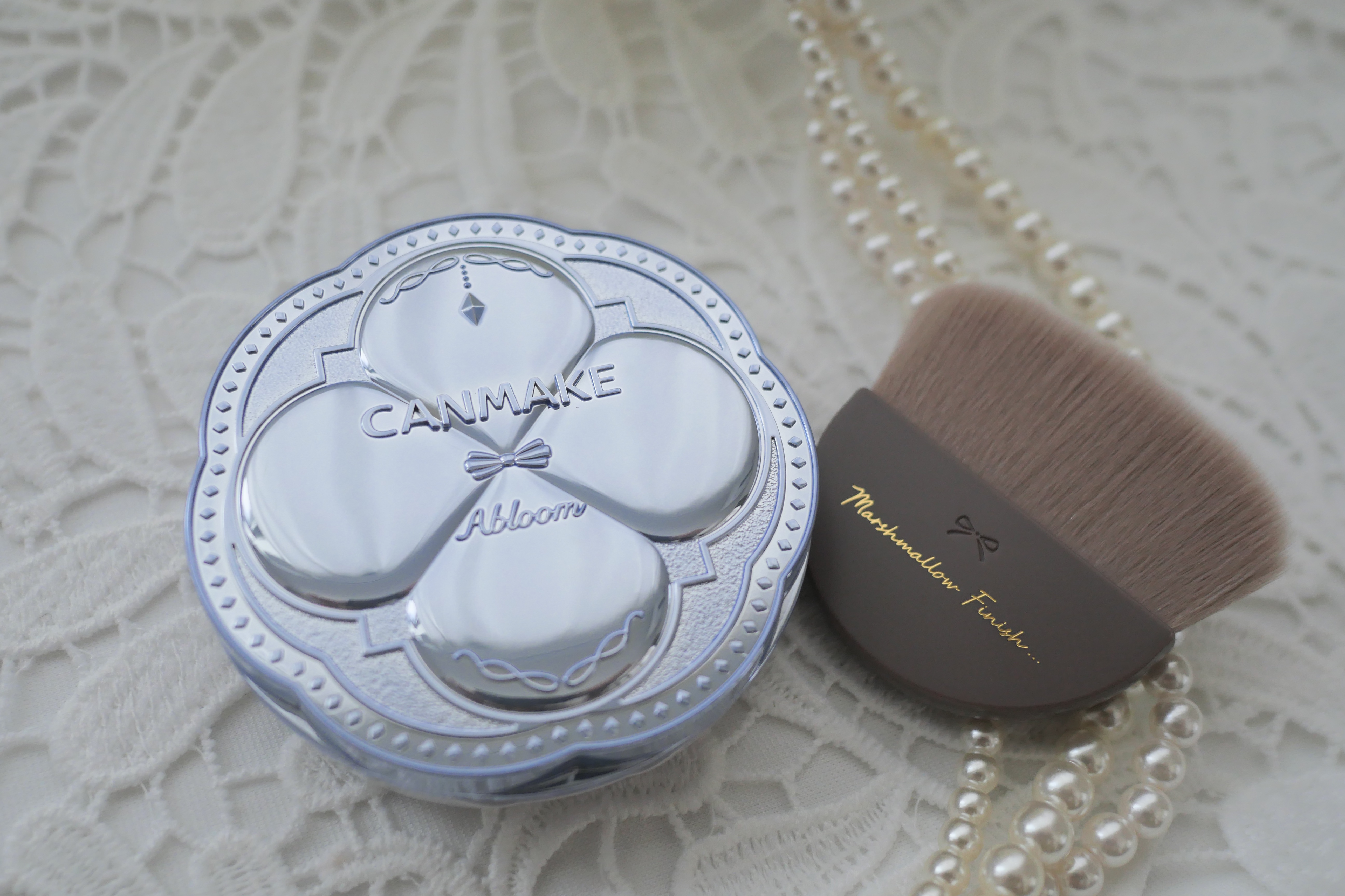 マシュマロフィニッシュパウダーブラシ/キャンメイク/メイクブラシを使ったクチコミ（2枚目）