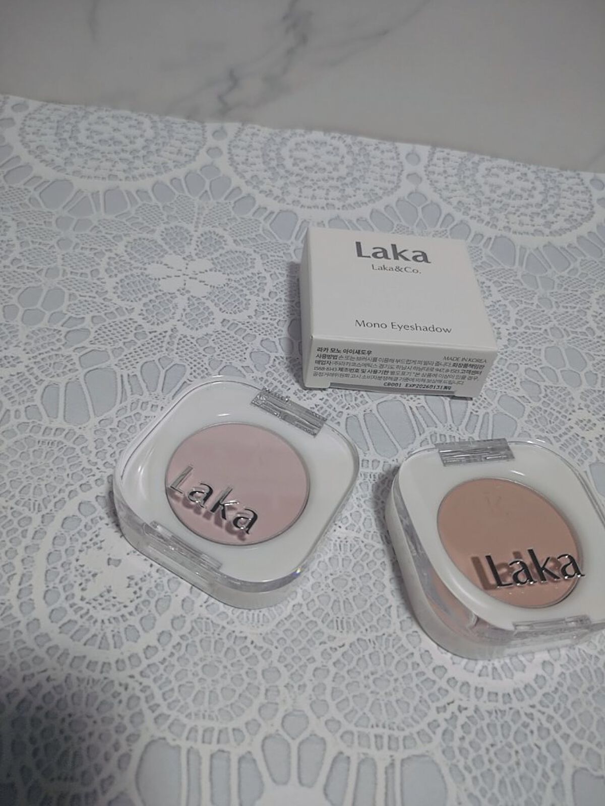 モノアイシャドウ/Laka/単色アイシャドウを使ったクチコミ（1枚目）