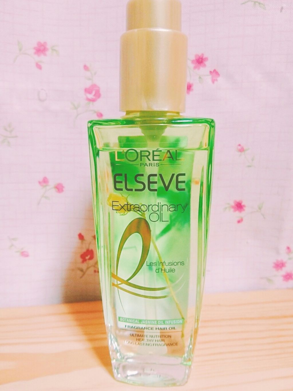 エクストラオーディナリー オイル ジャスミンインフュージョン/ロレアル パリ/ヘアオイルを使ったクチコミ(1枚目)