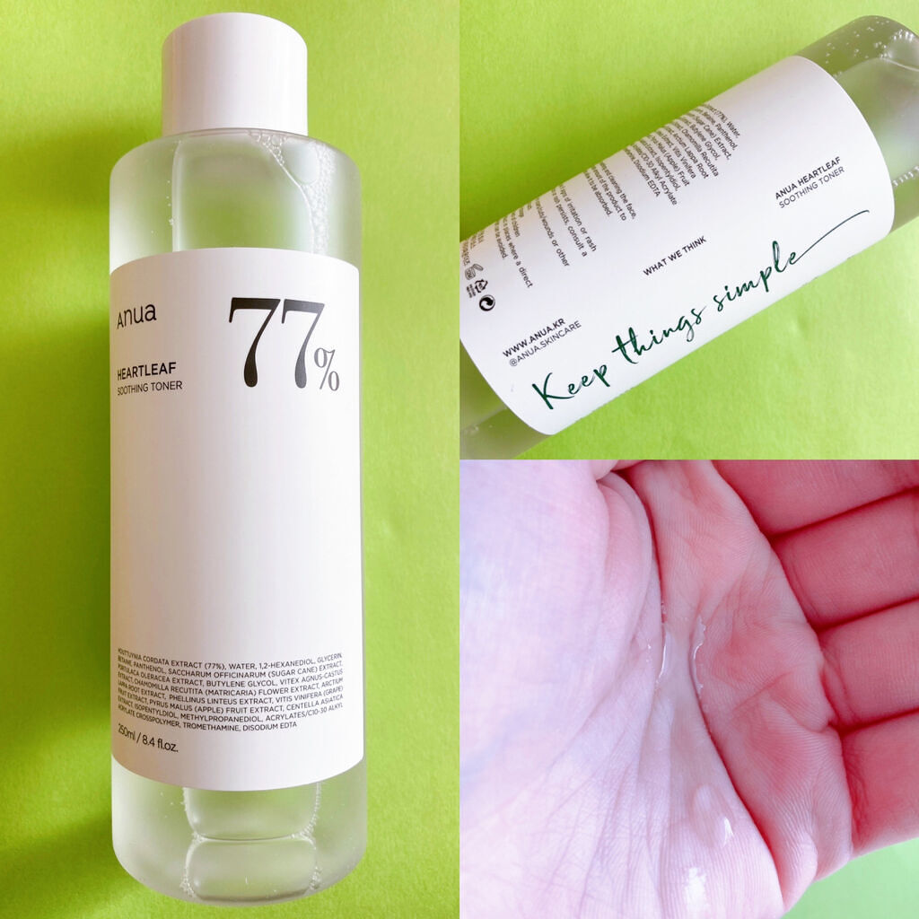 ドクダミ 77 スージングトナー/Anua/化粧水を使ったクチコミ（3枚目）