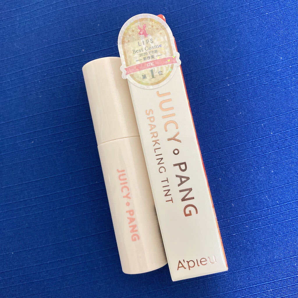 アピュー ジューシーパン スパークリングティント/A’pieu/口紅を使ったクチコミ（1枚目）