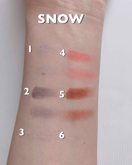 アイニュアンス/キャンメイク/アイシャドウパレットを使ったクチコミ(3枚目)