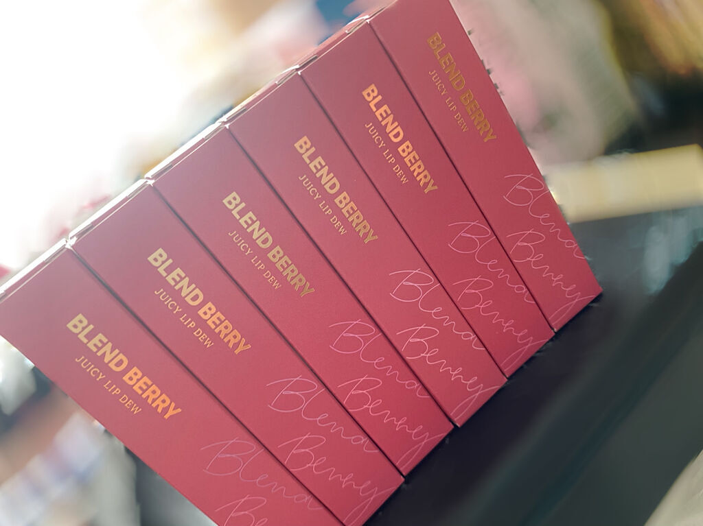 ジューシィリップデュウ/BLEND BERRY/口紅を使ったクチコミ（1枚目）