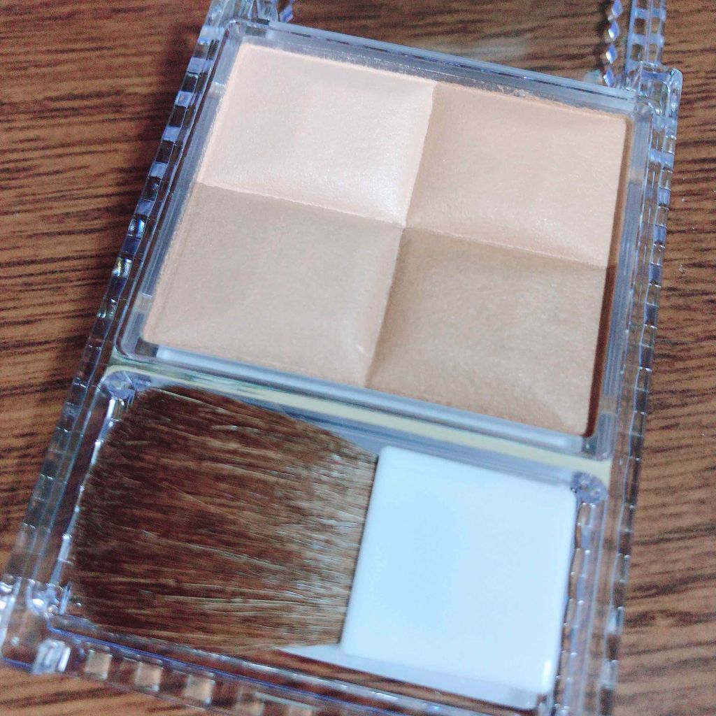 ミックスカラーチーク/CEZANNE/パウダーチークを使ったクチコミ（3枚目）