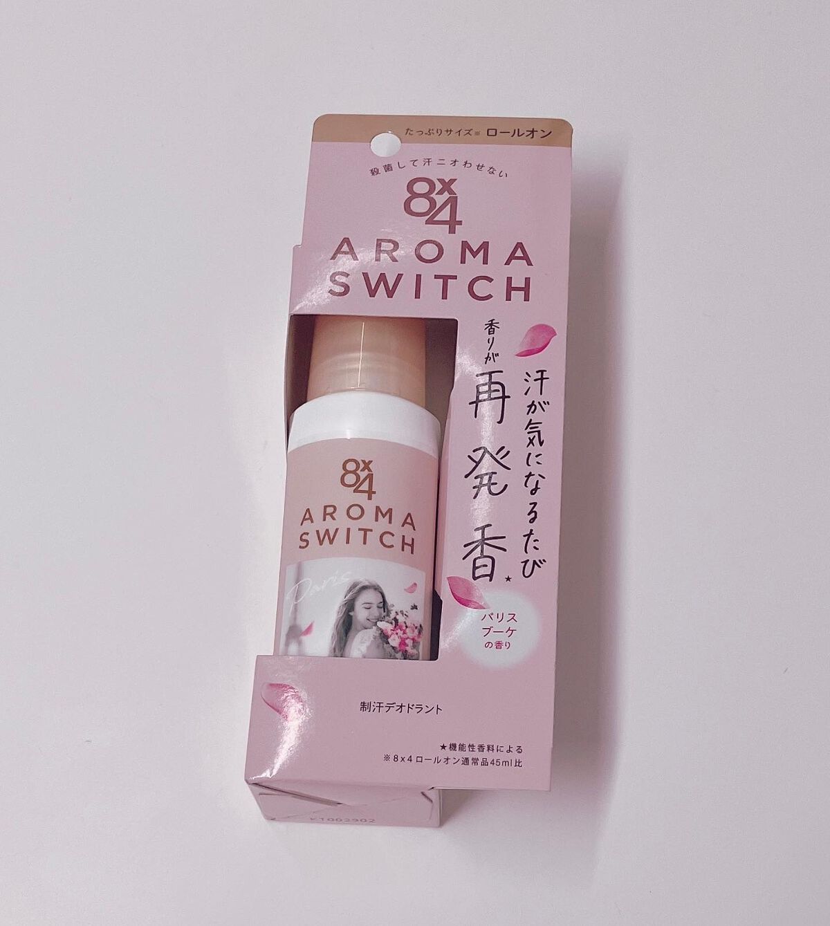 8x4 アロマスイッチ ロールオン パリスブーケの香り/8x4/デオドラント・制汗剤を使ったクチコミ(1枚目)